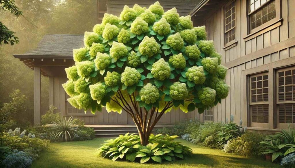 Limelight Hydrangea Tree
