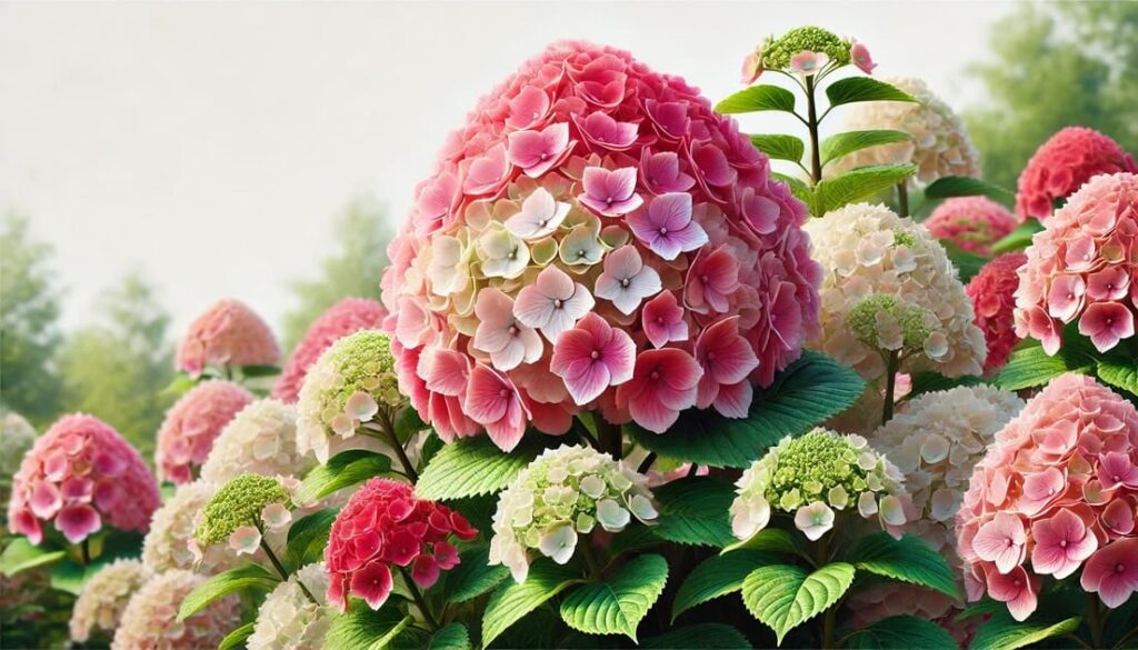 hydrangea paniculata - strawberry vanilla hydrangea 